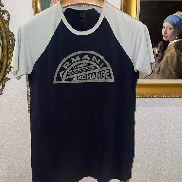 Armani exchange tshirt size large 100%cotton in amazing shape - Picture 1 of 5